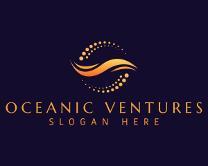 Ocean Wave Resort logo design