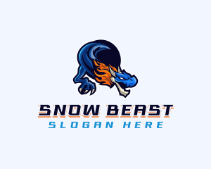 Dragon Beast Reptile logo design