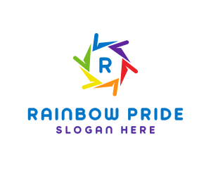 Gay - Rainbow Pride LGBT logo design