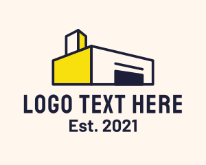 Stockroom - Garage Warehouse Workshop logo design