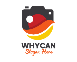 Modern - Stylish Swoosh Camera logo design