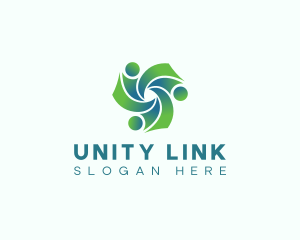 Volunteer People Unity logo design