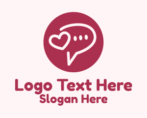 Flirty Love Message Chat Logo