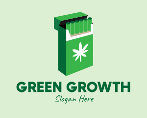 Weed Joint Pack logo design