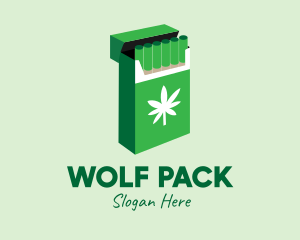 Weed Joint Pack logo design