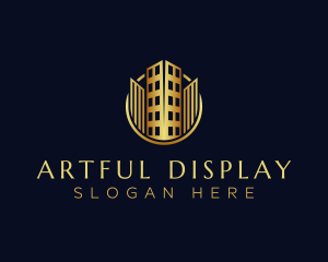 Luxury Building Realty logo design