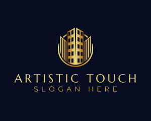 Luxury Building Realty logo design