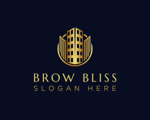 Luxury Building Realty logo design