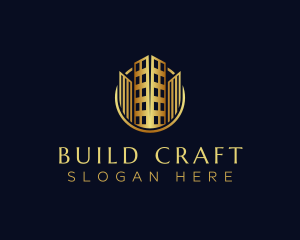 Luxury Building Realty logo design