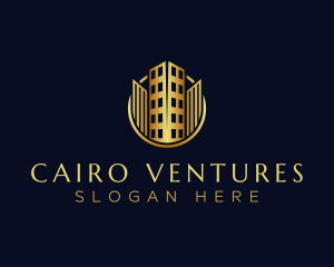 Luxury Building Realty logo design