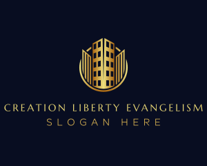 Luxury Building Realty logo design