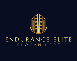 Luxury Building Realty logo design