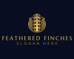 Luxury Building Realty logo design