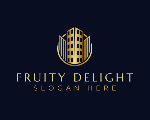 Luxury Building Realty logo design