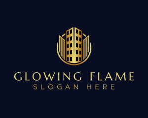 Luxury Building Realty logo design