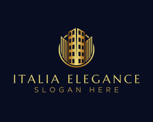 Luxury Building Realty logo design