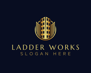 Luxury Building Realty logo design