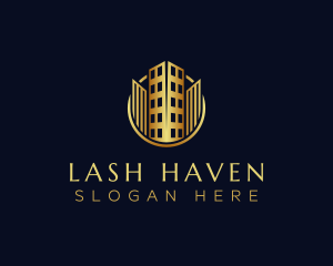 Luxury Building Realty logo design