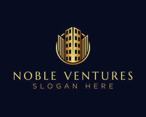 Luxury Building Realty logo design