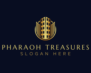 Luxury Building Realty logo design