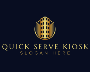 Luxury Building Realty logo design