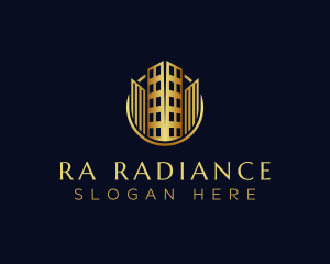 Luxury Building Realty logo design