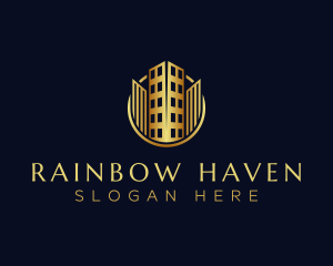 Luxury Building Realty logo design