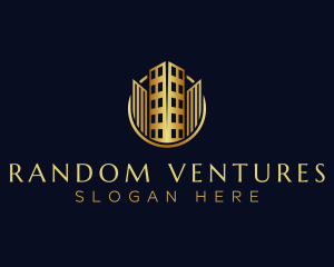 Luxury Building Realty logo design