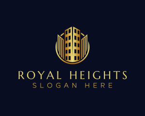 Luxury Building Realty logo design