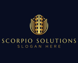 Luxury Building Realty logo design