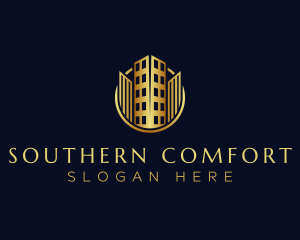 Luxury Building Realty logo design