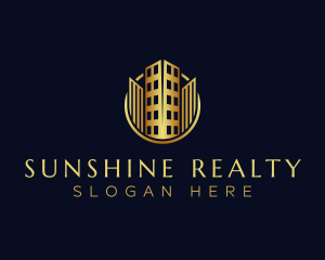 Luxury Building Realty logo design