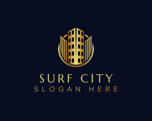 Luxury Building Realty logo design