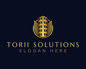 Luxury Building Realty logo design