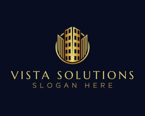 Luxury Building Realty logo design