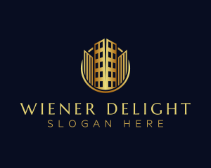 Luxury Building Realty logo design