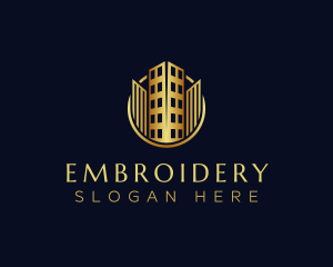 Luxury Building Realty logo design