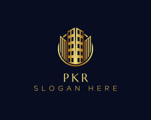 Luxury Building Realty logo design