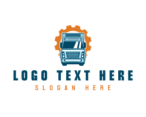 Truck - Cargo Truck Logistics logo design