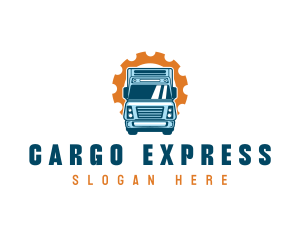 Cargo Truck Logistics logo design