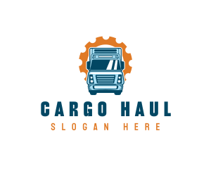 Cargo Truck Logistics logo design