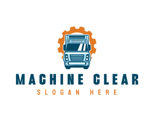 Pickup Truck - Cargo Truck Logistics logo design