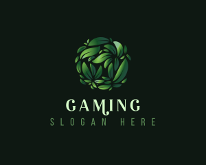 Organic Gardening Leaf Logo