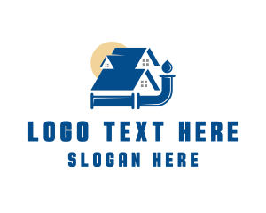 Home - Water Pipe Plumbing logo design