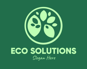 Ecology - Green Ecology Leaves logo design