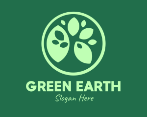 Ecology - Green Ecology Leaves logo design