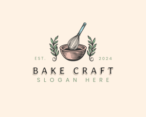 Whisk Baker Confectionery logo design