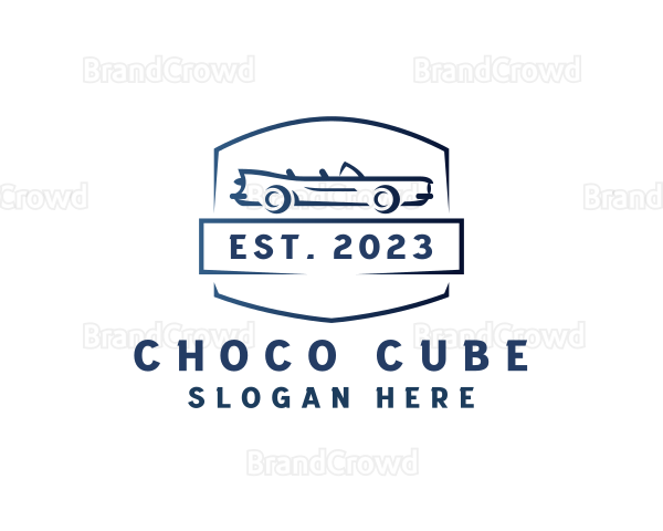 Convertible Car Vehicle Logo