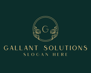 Floral Wellness Spa logo design