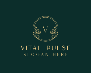 Floral Wellness Spa logo design